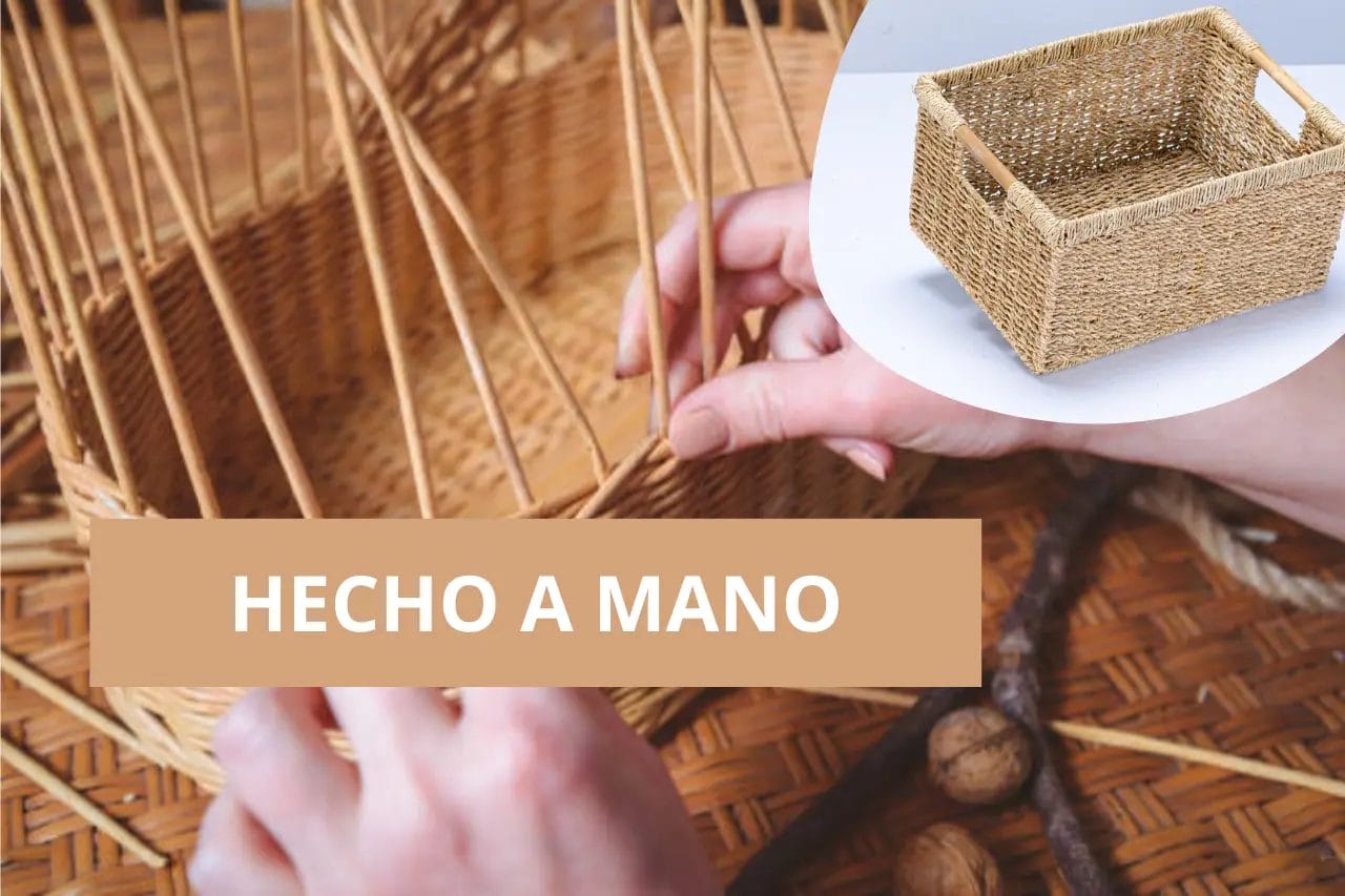 Canastos de Mimbre artesanales