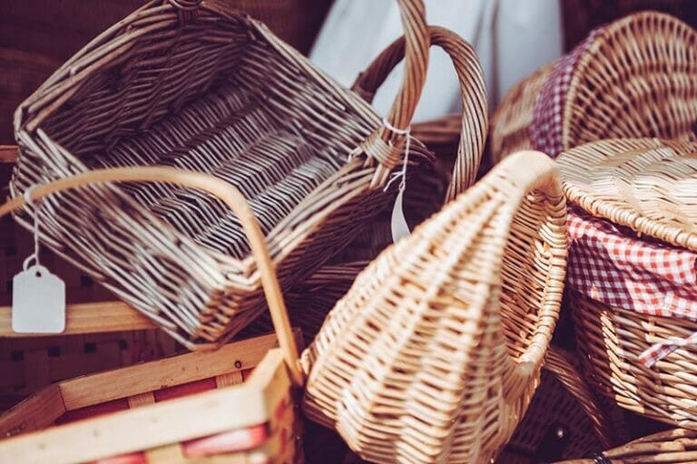 Canastas de Mimbre: Una Opción Eco amigable que Ayuda al Planeta