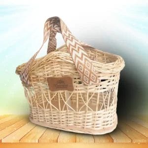 Bolso Gourmet en Mimbre