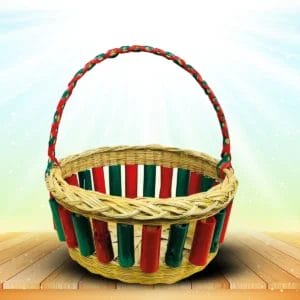 Canasto Navideño con Asa