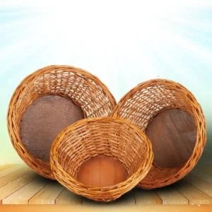 Canasto de Mimbre tazón