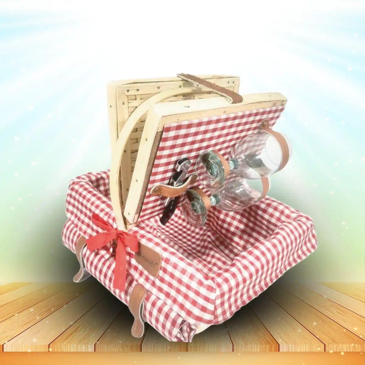 Canasto en Guadua Romantic